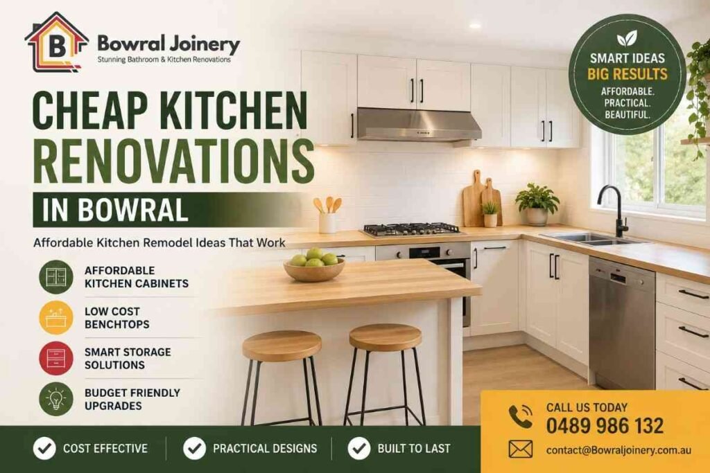 Cheap Kitchen Renovations in Bowral - bowral joinery