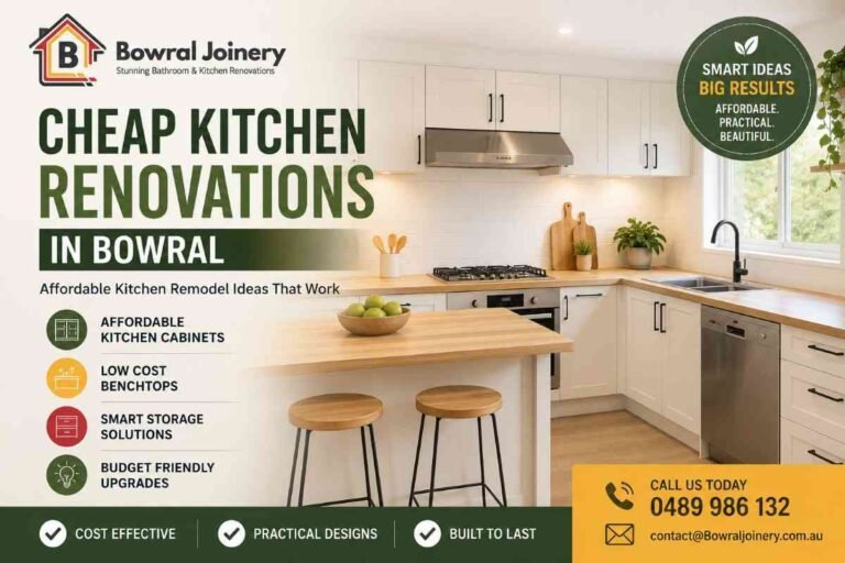 Cheap Kitchen Renovations in Bowral - bowral joinery