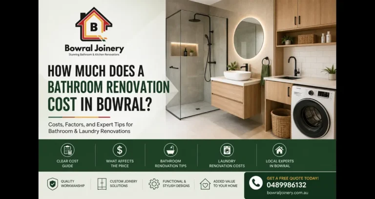 How Much Does a Bathroom Renovation Cost in Bowral