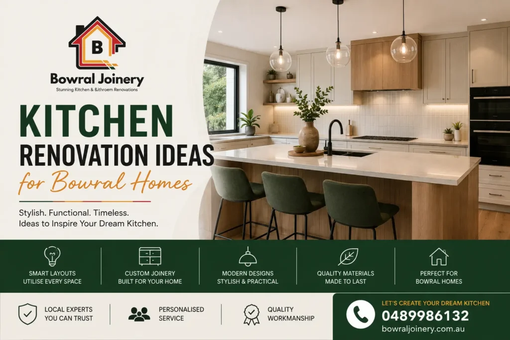 Kitchen Renovation Ideas for Bowral Homes - bowral joinery