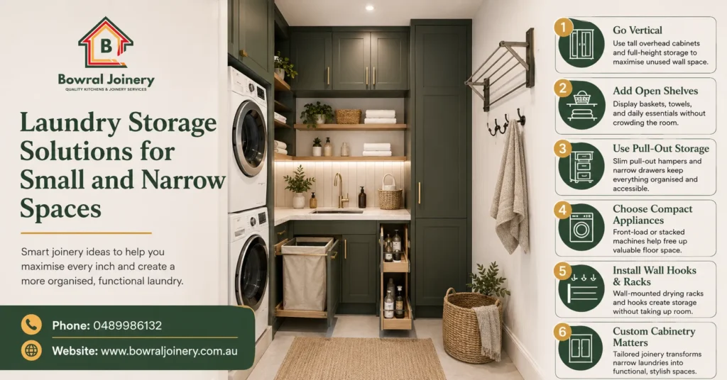 custom laundry cabinets Bowral