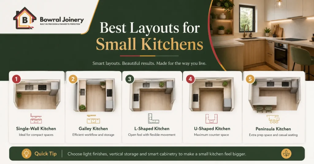 Best Layouts for Small Kitchens